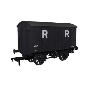 Rapido 944037 OO Gauge GW Diagram Type 4 V16 Van 615 Rhymney Railway Grey