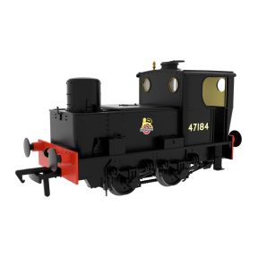 Rapido 949002 OO Gauge Pre-War Sentinel Steam Shunter 47184 BR Black Early Crest