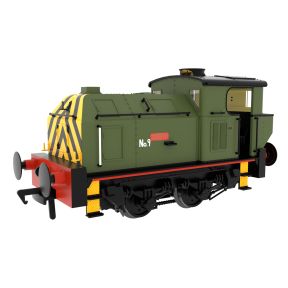 Rapido 949705 OO Gauge Post-War Sentinel Steam Shunter No.9 Craven Bros DCC Sound Fitted