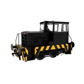 Rapido 949806 OO Gauge Thomas Hill Sentinel Rebuild Plain Black DCC Sound Fitted