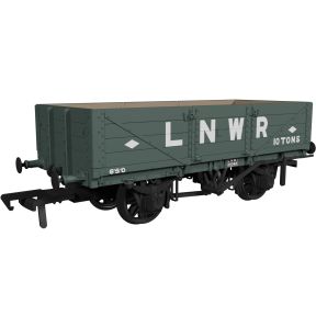 Rapido 950001 OO Gauge LNWR D84 4 Plank Open Wagon LNWR Grey With Diamonds No.34049