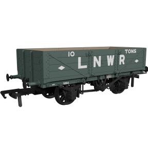 Rapido 950002 OO Gauge LNWR D84 4 Plank Open Wagon LNWR Grey With Diamonds No.33550