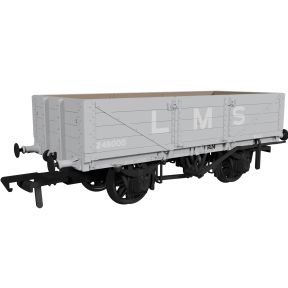 Rapido 950015 OO Gauge LNWR D90 4 Plank Open Wagon Pre 1936 LMS Grey No.248000