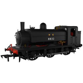 Rapido 958006 OO Gauge LNER J52 0-6-0 8832 NE Black