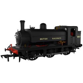 Rapido 958007 OO Gauge LNER J52 0-6-0 68817 BR Black British Railways