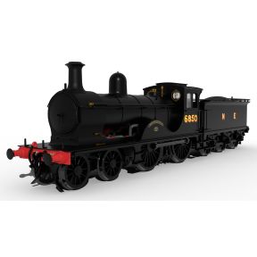 Rapido 959507 OO Gauge LNER D40 4-4-0 6850 'Hatton Castle' LNER Wartime Black DCC Sound Fitted
