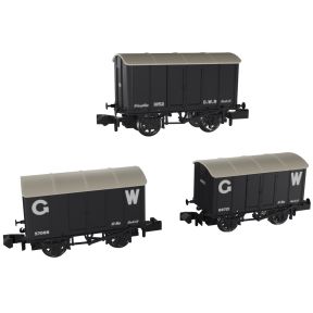 Rapido 961001 N Gauge Triple Pack GW Iron Minks GW Grey Early Years