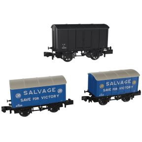 Rapido 961004 N Gauge Triple Pack GW Iron Minks GW At War Pack B Salvage For Victory