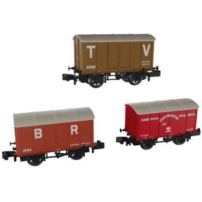 Rapido 961009 N Gauge Triple Pack GW Iron Minks Welsh Railway Company Liveries