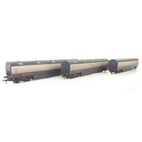 Heljan 9625-SH OO Gauge Newton Chambers Motorail Car Carriers BR Blue And Grey Weathered