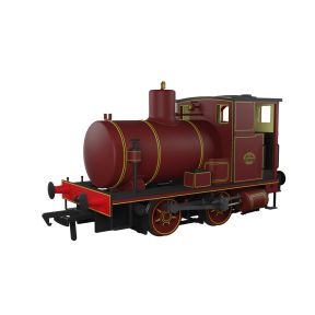 Rapido 965010 OO Gauge Andrew Barclay Fireless 0-4-0 Lined Maroon