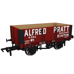 Rapido 967001 OO Gauge 1907 RCH Open Wagon Five Plank 'Alfred Pratt, Dinton Wilts'