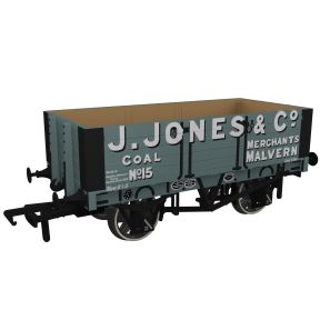 Rapido 967002 OO Gauge 1907 RCH Open Wagon Five Plank 'J. Jones & Co, Malvern'