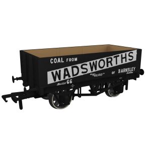 Rapido 967011 OO Gauge 1907 RCH Open Wagon Five Plank 'Wadsworths, Barnsley'