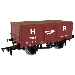 Rapido 967263 OO Gauge 7 Plank Wagon Highland Railway Loco Coal