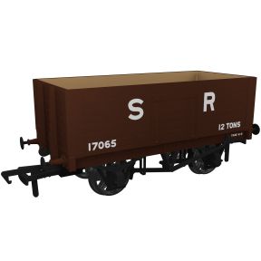 Rapido 967408 OO Gauge RCH 1907 12 Ton 7 Plank Open Wagon Diagram 1358 Pre-1936 SR Brown No.17065