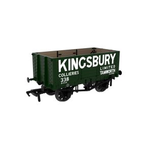 Rapido 967802 OO Gauge 7 Plank Wagon Kingsbury No.338