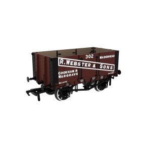Rapido 967803 OO Gauge 7 Plank Wagon R.Webster & Sons No.302