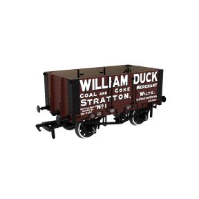 Rapido 967805 OO Gauge 7 Plank Wagon William Duck No.1