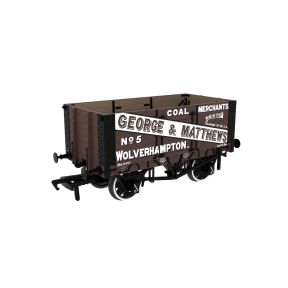 Rapido 967807 OO Gauge 7 Plank Wagon George & Matthews No.5