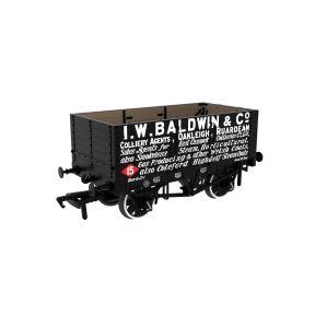 Rapido 967809 OO Gauge 7 Plank Wagon I. W. Baldwin No.15