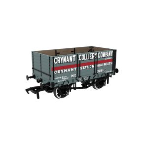 Rapido 967812 OO Gauge 7 Plank Wagon Crynant Colliery Company No.305