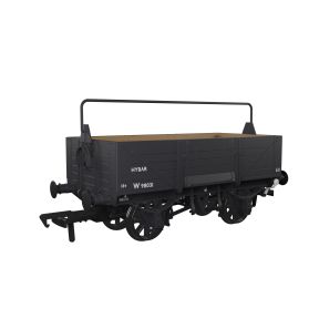 Rapido 971011 OO Gauge GW Diagram O18 5 Plank Wagon BR Grey W98031