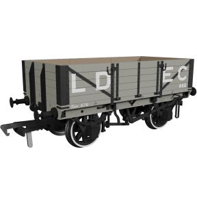 Rapido 972005 OO Gauge GER Diagram 17 5 Plank Wagon LDEC Grey No.682