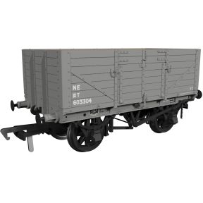 Rapido 973005 OO Gauge GER Diagram 48 7 Plank Wagon Post 1936 LNER Grey No.603304