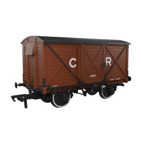 Rapido 976002 Caledonian Railway Diagram 67 10 Ton Van CR Brown No.2080