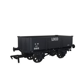 Rapdio 977005 OO Gauge GW Diagram N19 Loco Coal Wagon Post 1936 GW Grey No.9916