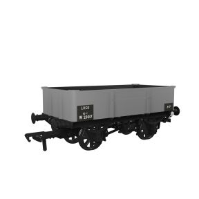 Rapido 977010 OO Gauge GW Diagram N19 Loco Coal Wagon BR Grey W23017