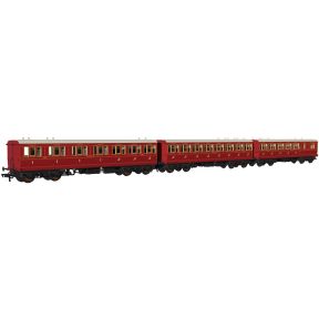 Rapido 978001 OO Gauge SECR Evolution Non Corridor Carriage Pack
