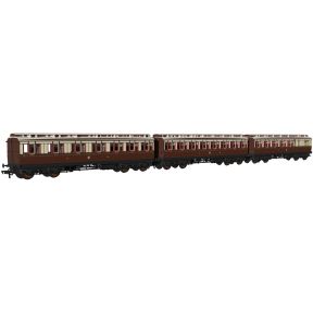 Rapido 978013 OO Gauge GWR Evolution Non Corridor Carriage Pack