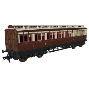 Rapido 978131 OO Gauge GWR (pre 1904) Evolution Non Corridor Carriage Pack