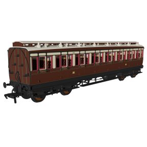 Rapido 978133 OO Gauge GWR (pre 1904) Evolution Non Corridor Third Coach No.1156