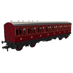 Rapido 978145 OO Gauge GER Evolution Non Corridor Third Coach No.68
