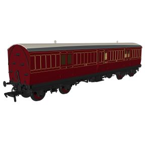 Rapido 978148 OO Gauge GER Evolution Non Corridor Full Brake Coach No.16