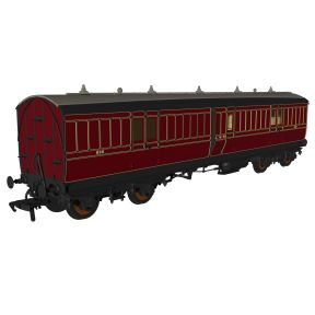 Rapido 978160 OO Gauge LMS Period 1 Evolution Non Corridor Full Brake Coach No.635