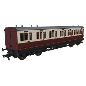 Rapido 978207 OO Gauge Evolution Non-Corridor Carriage Pack GNoSR Red And Cream