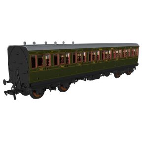 Rapido 978213 OO Gauge Evolution Non-Corridor Carriage Pack SR Olive Green