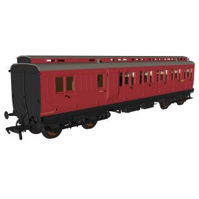 Rapido 978226 OO Gauge Evolution Non-Corridor BrakeThird Class Coach BR Crimson E51854E
