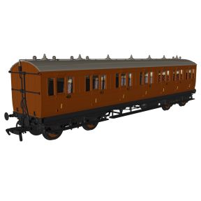 Rapido 978246 OO Gauge Evolution Non-Corridor Composite Coach Generic Brown