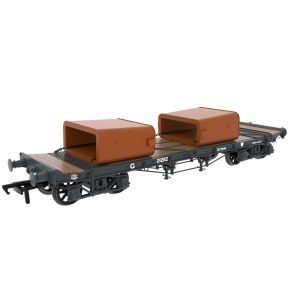 Rapido 985008 OO Gauge WD 35 Ton Rectank No.212112 GW Grey With Mould Load