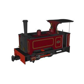 Rapido 986006 OO-9 Kerr Stuart and Co. Sirdar Class 0-4-0 Lined Maroon