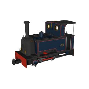 Rapido 986702 OO-9 Kerr Stuart Short Tank Sirdar Lined Dark Blue DCC Fitted