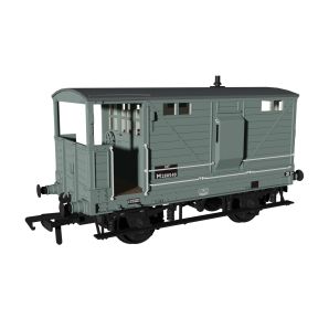 Rapido 987008 OO Gauge LNWR Diagram 17B Brake Van BR Grey M280540