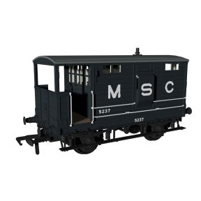 Rapido 987013 OO Gauge LNWR Diagram 17B Brake Van MSC No.5237