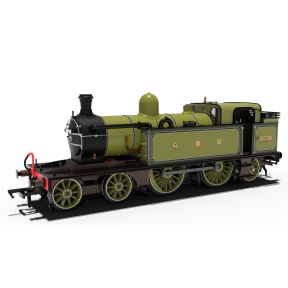 Rapido 989502 OO Gauge GNR C2 4-4-2 Tank 1528 GNR Lined Green DCC Sound Fitted