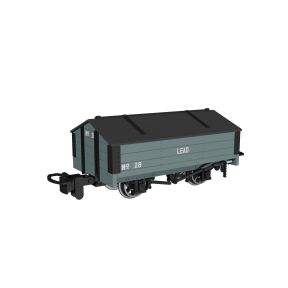 Rapido 990404 OO-9 Peaked Roof Van Grey 'Lead' No.28